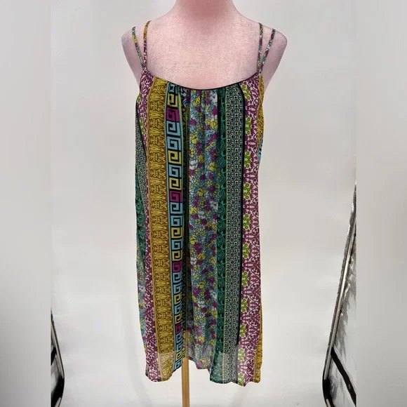 EUC InTu Multi Print Swing Dress - Picture 2 of 9